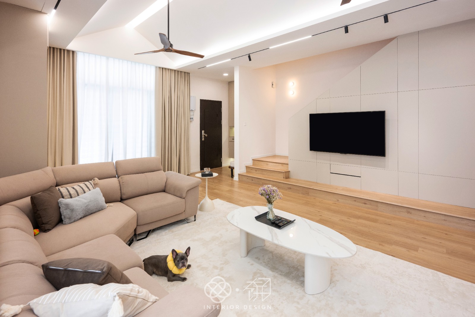 奶油简约·明亮住宅丨大饼设计-6