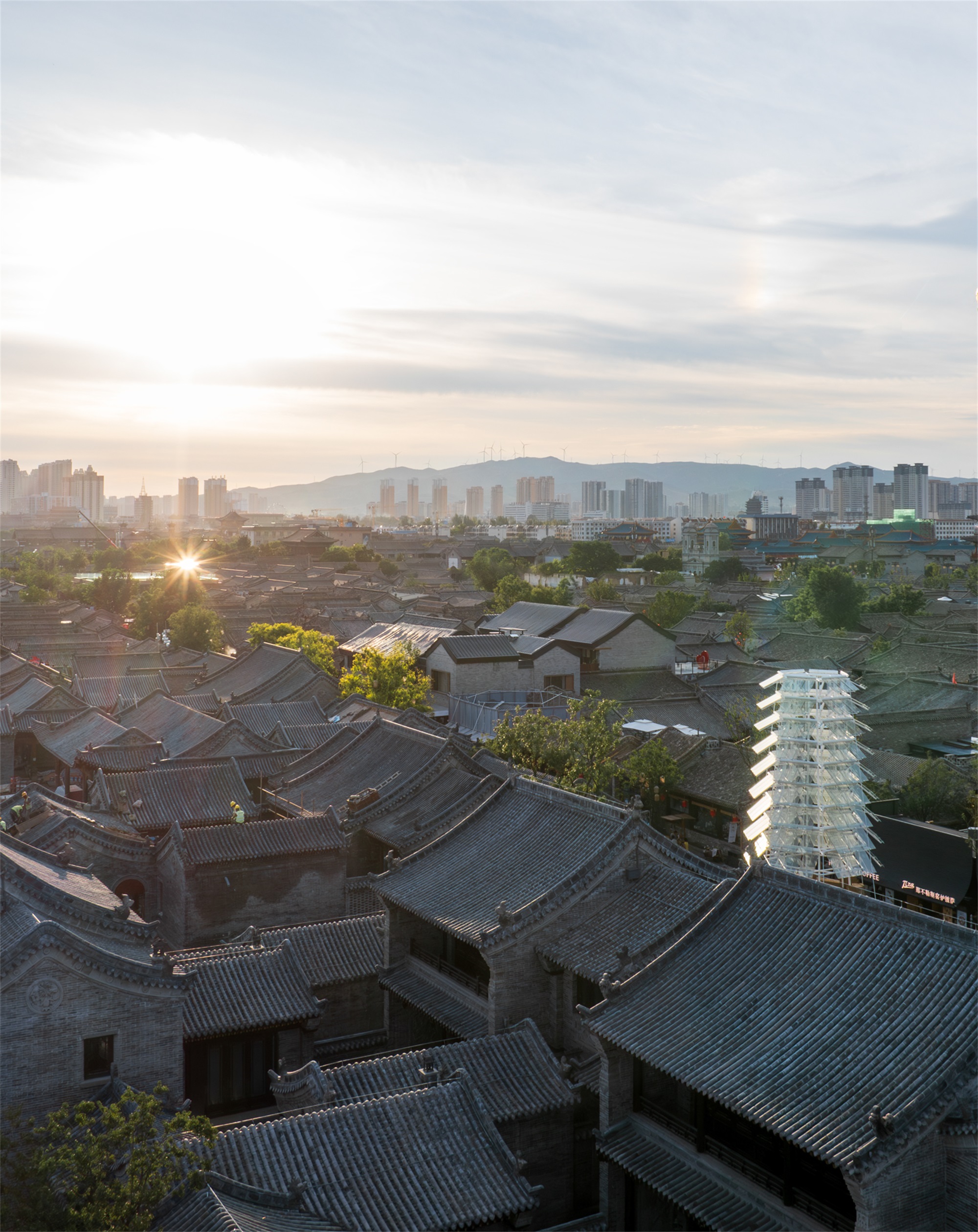 大同古城东南邑丝路塔丨中国大同丨象界设计机构-43