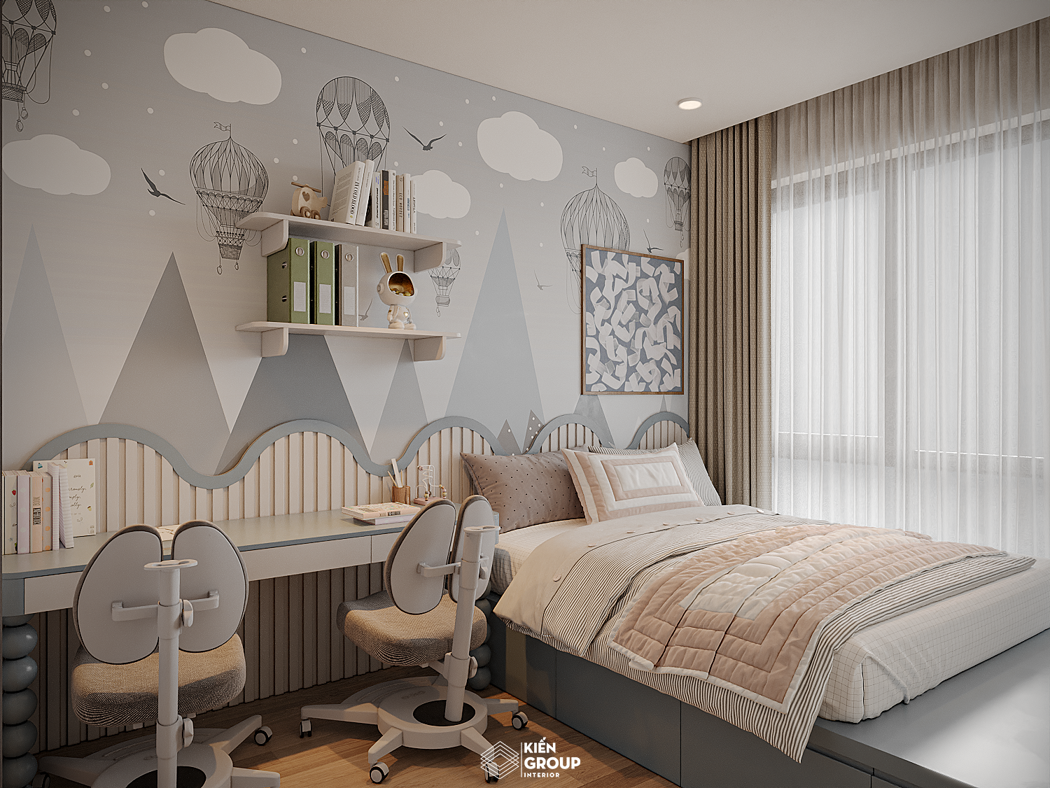 KID BEDROOM VINHOME GARDEN-5