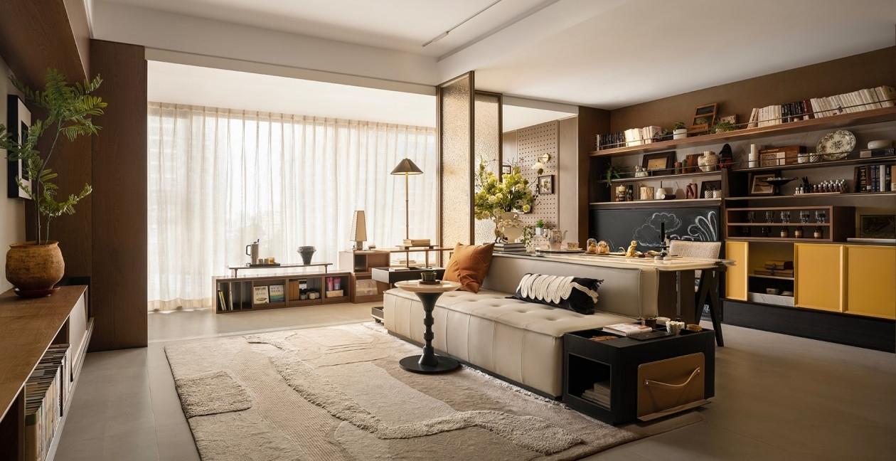 塞拉维设计 | 广州华润置地公园上城样板间-14