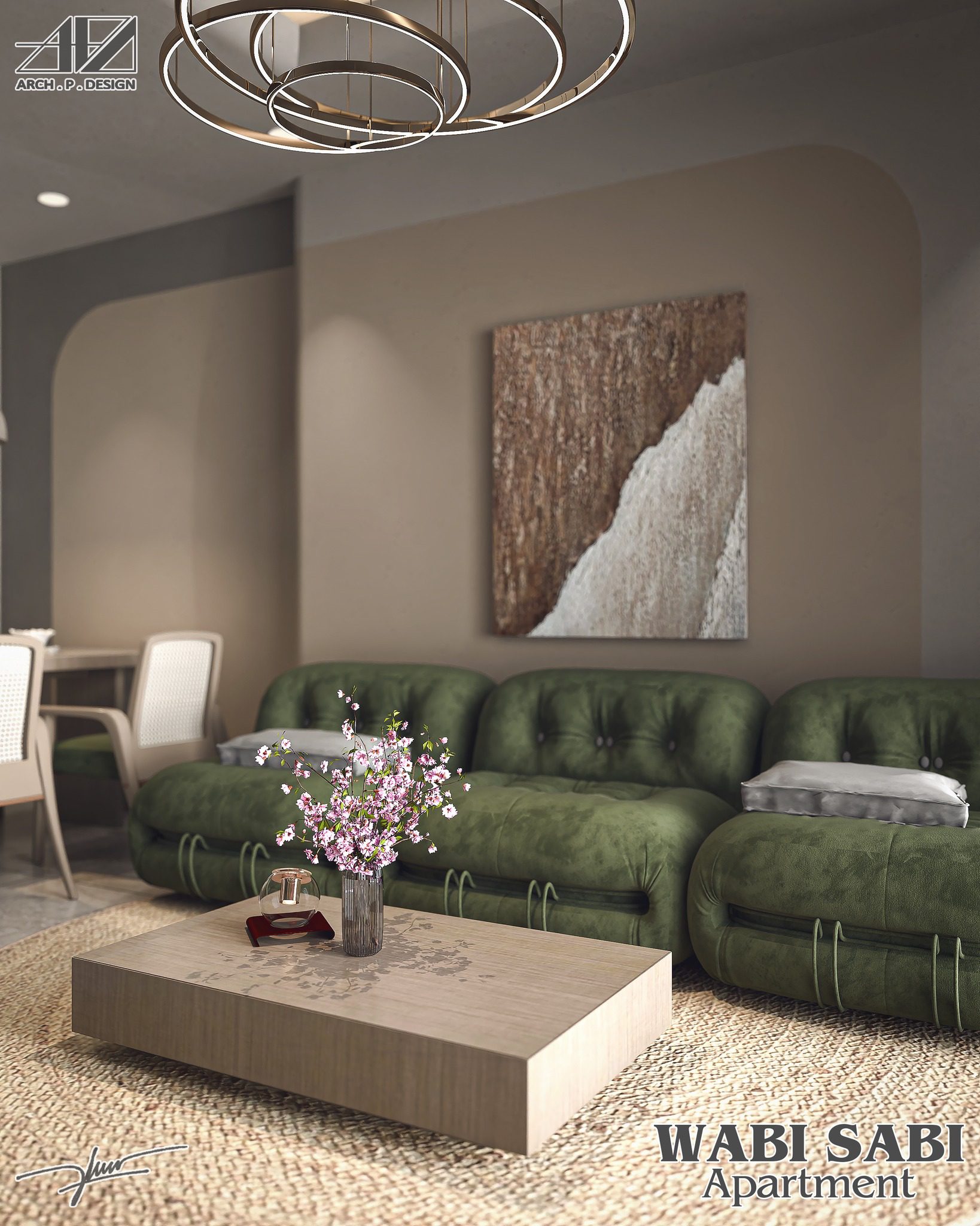 15122. Free Sketchup Wabi- Sabi Interior Model-5