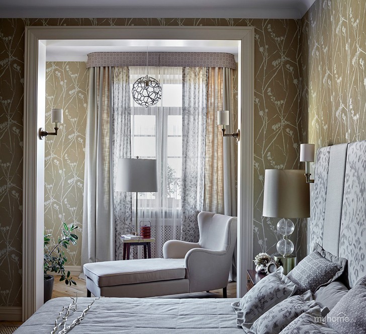 俄罗斯奥廖尔公寓 | 独特的蓝绿色调设计-16