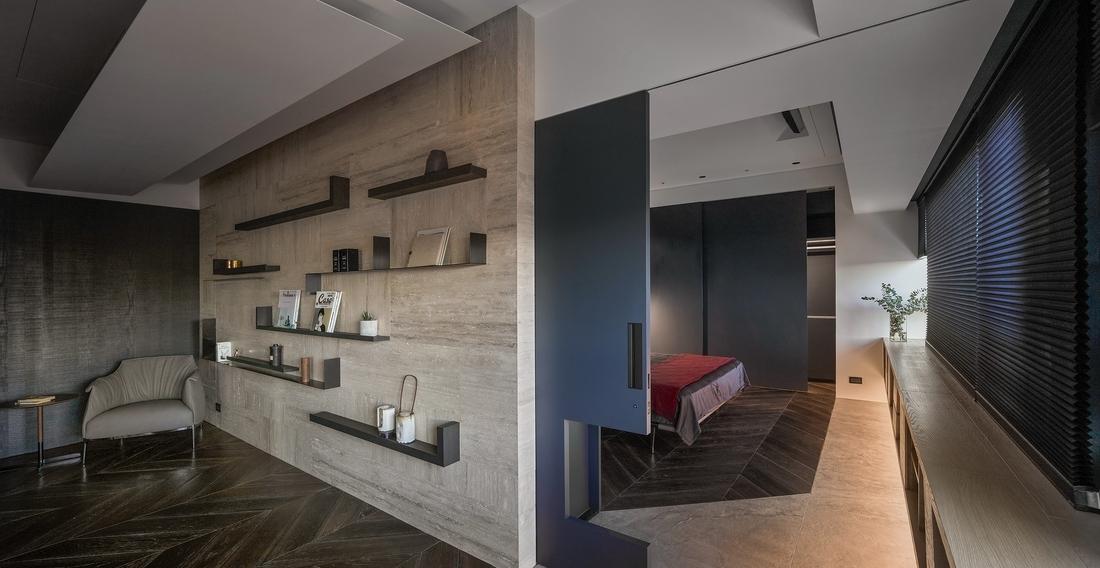 台北 Double Core 别墅,家庭核心与景观轴心-26