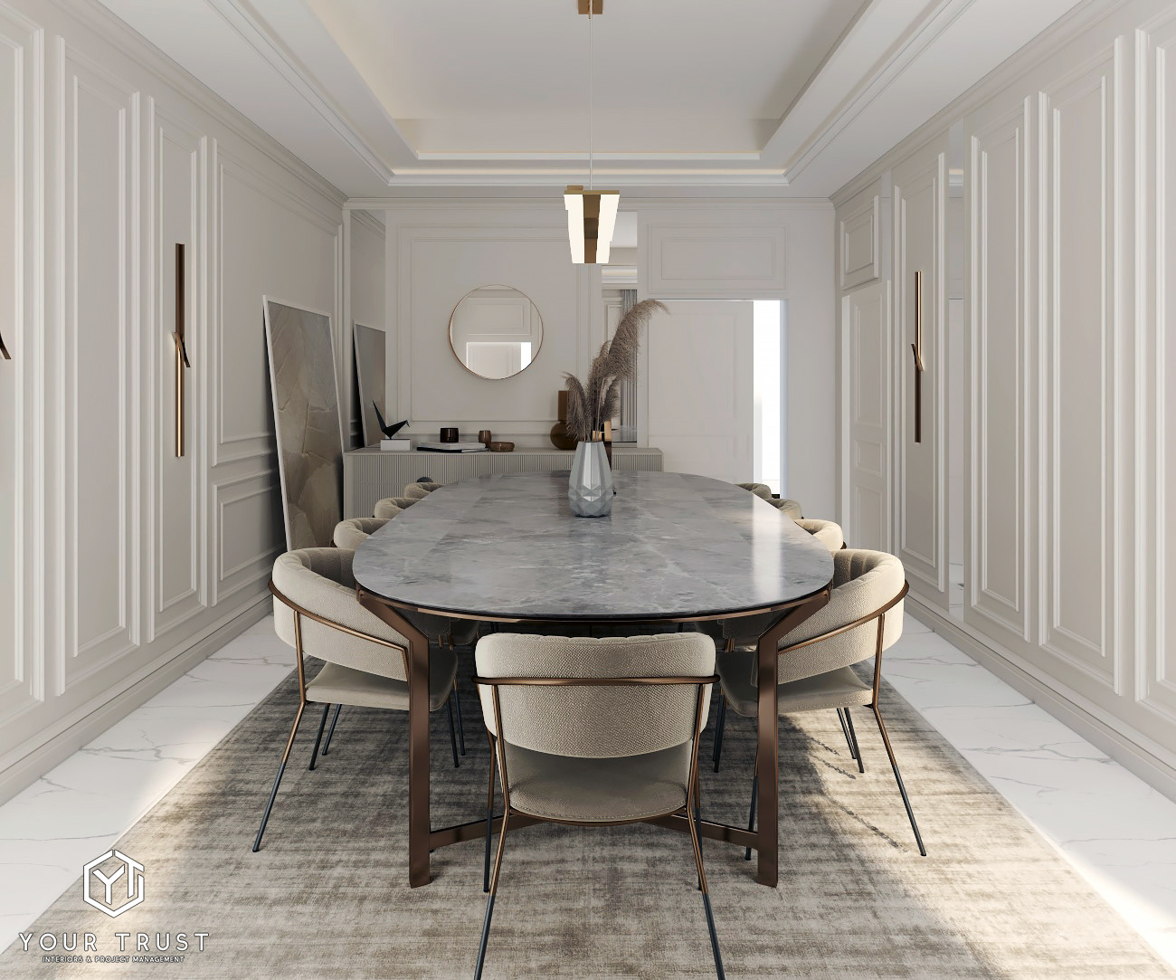 私人别墅设计丨YT Design studio-28