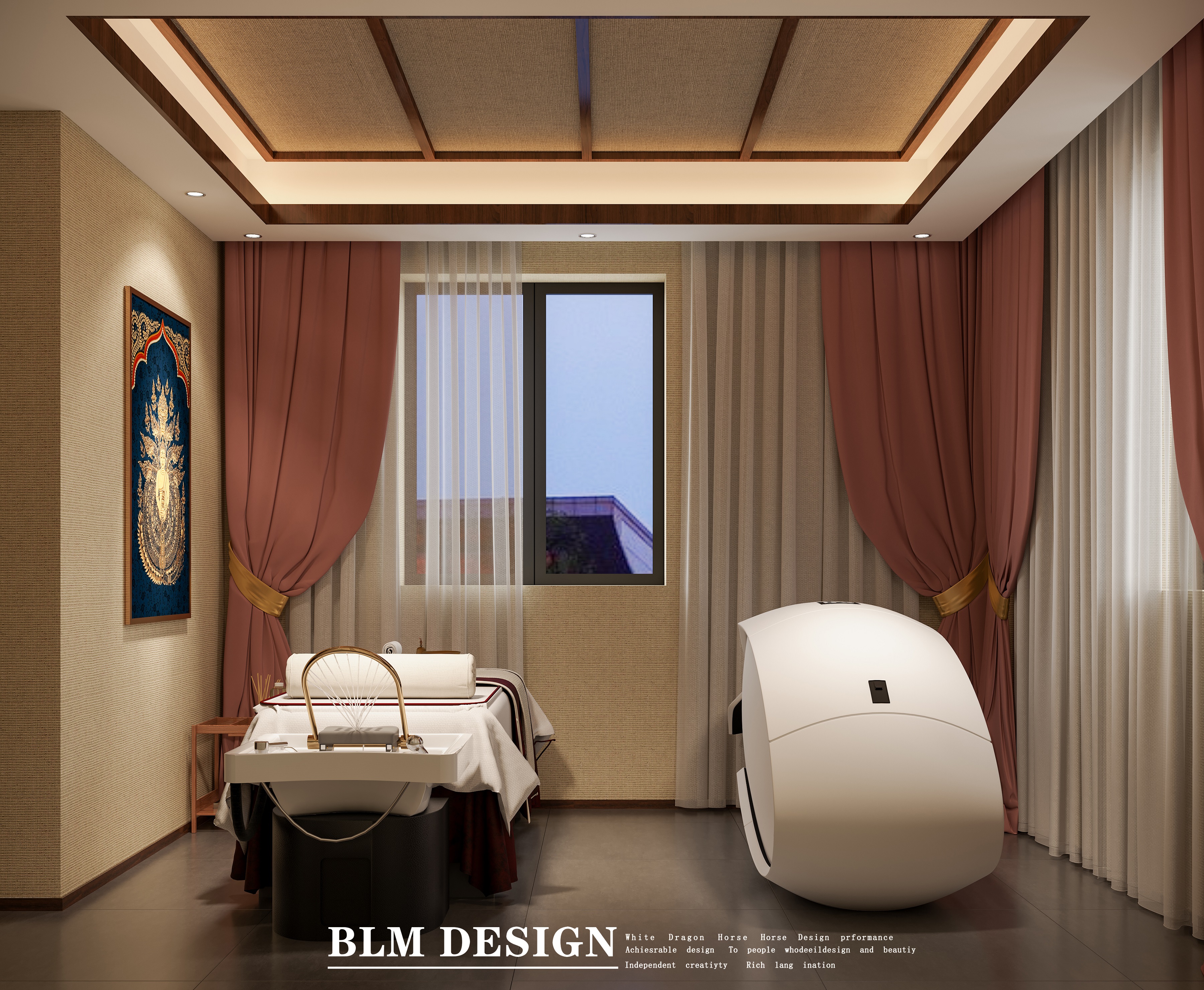 美容院装修案例-2