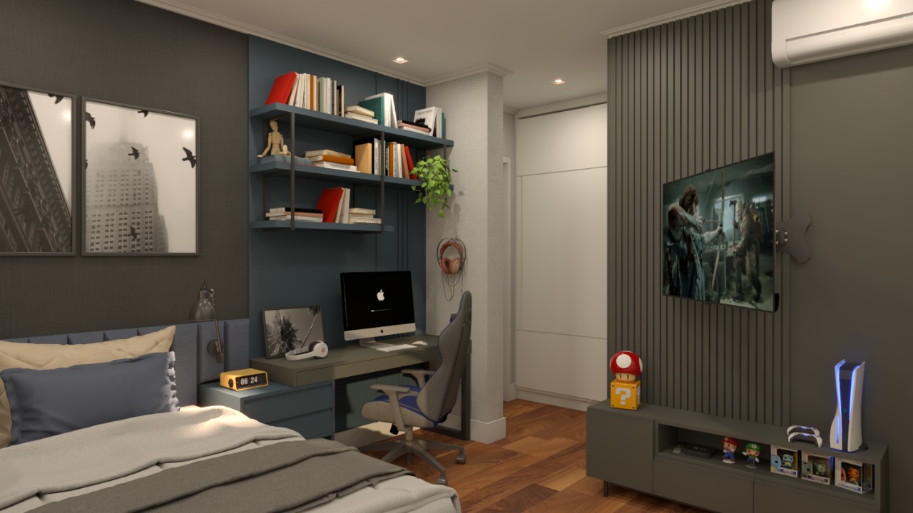 卡萨阿尔托博阿维斯塔 丹尼尔房间丨ZEDY ARQUITETURA-4