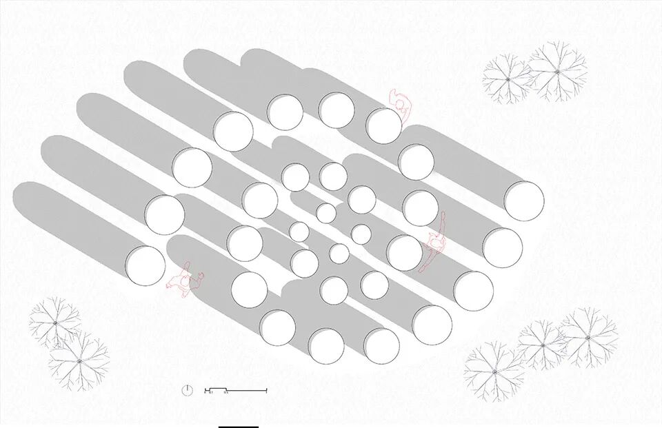 犬摇建筑事务所｜会跳舞的石林-67