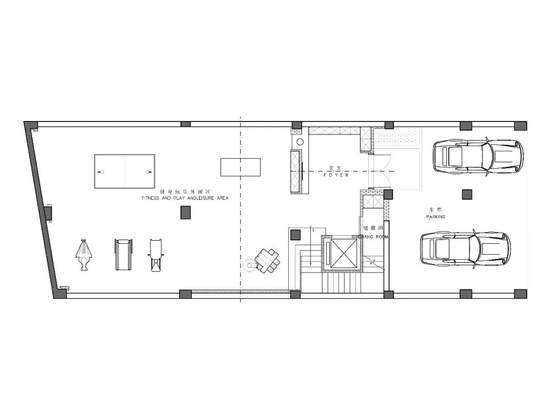 MHOO|新湖菲林500㎡极简风：空境之美，力量的克制-76