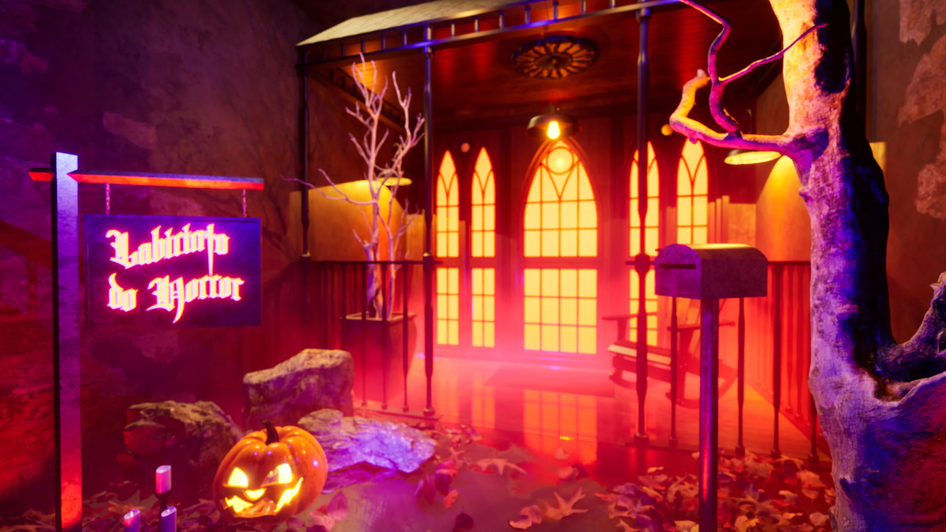 Cenografia - Labirinto do Horror Pt. 1-2