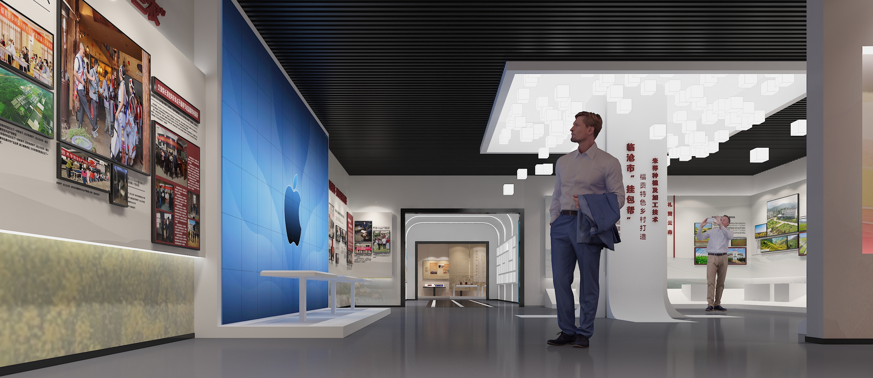 民族团结展厅设计-17