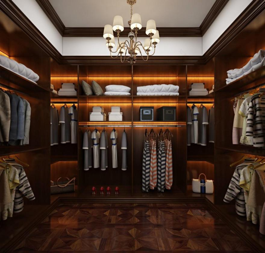 吉首市溶江小区壹号复式楼美式风格-32