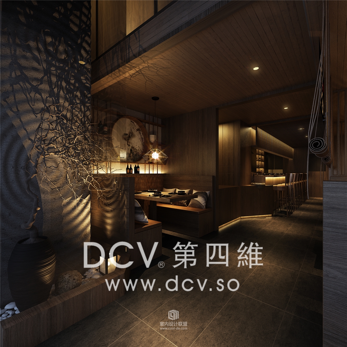 西安最知名的日式料理餐厅设计-惠舍.炉端烧（禾盛京广中心）-39