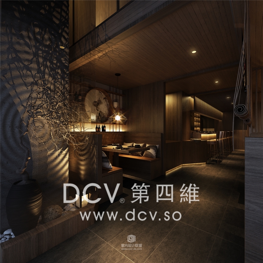 西安最知名的日式料理餐厅设计-惠舍.炉端烧(禾盛京广中心)-39