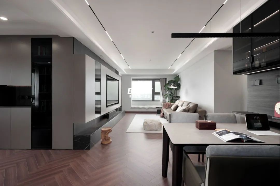 96㎡现代简约实景案例-15