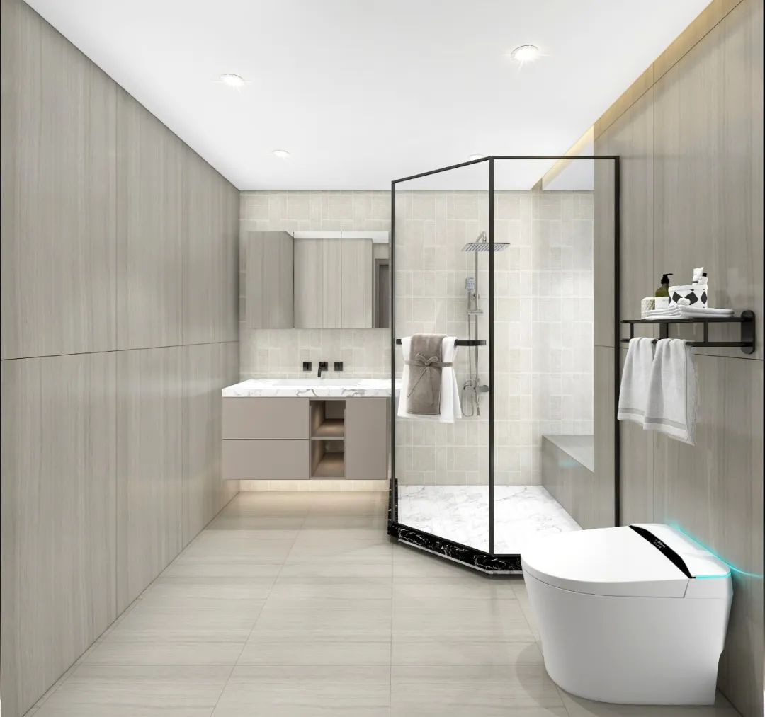 现代简约华发山庄 · 自然本真的艺术生活空间丨简艺装饰-48