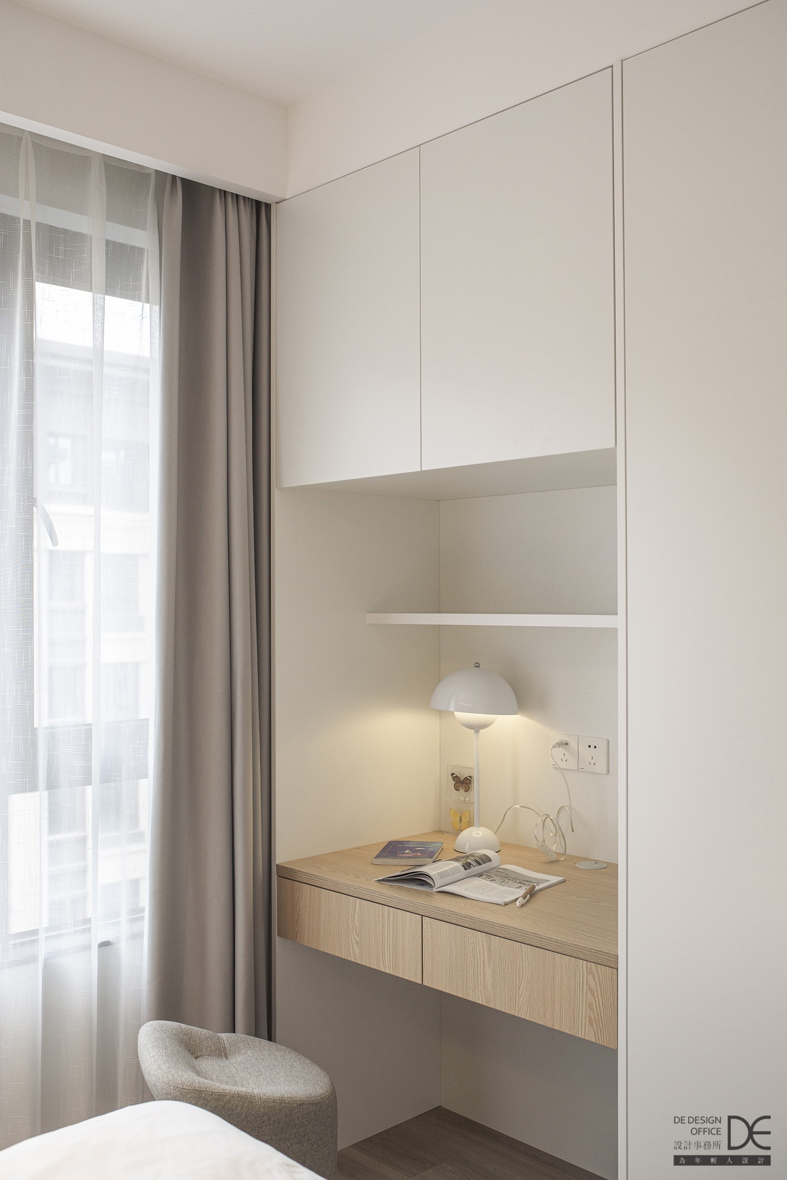 121㎡原木自然风丨DE设计事务所-50