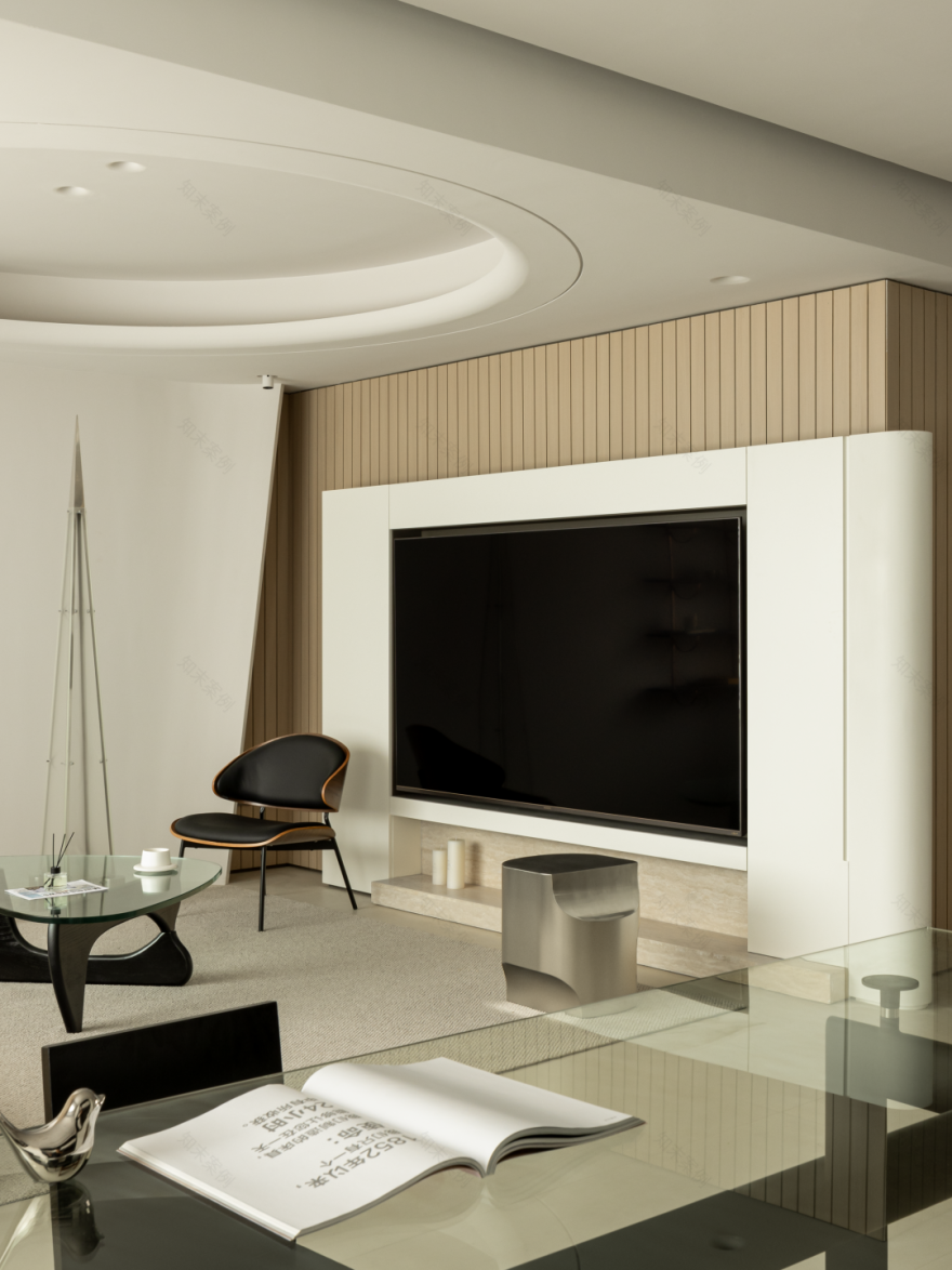 湖北避风港顶层复式设计丨中国武汉丨空形设计-23