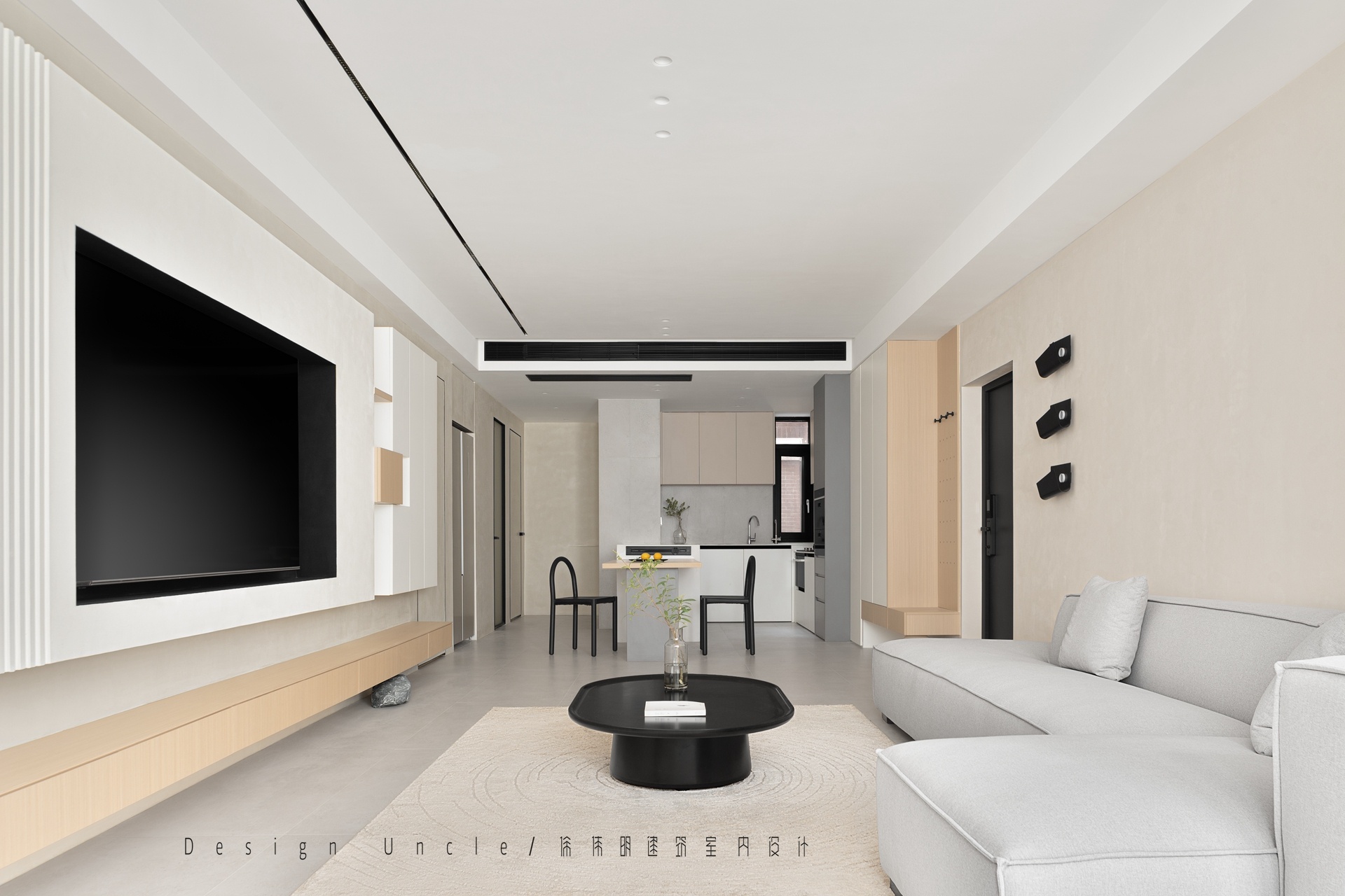 126㎡现代极简风丨中国武汉丨徐伟明建筑室内设计-21