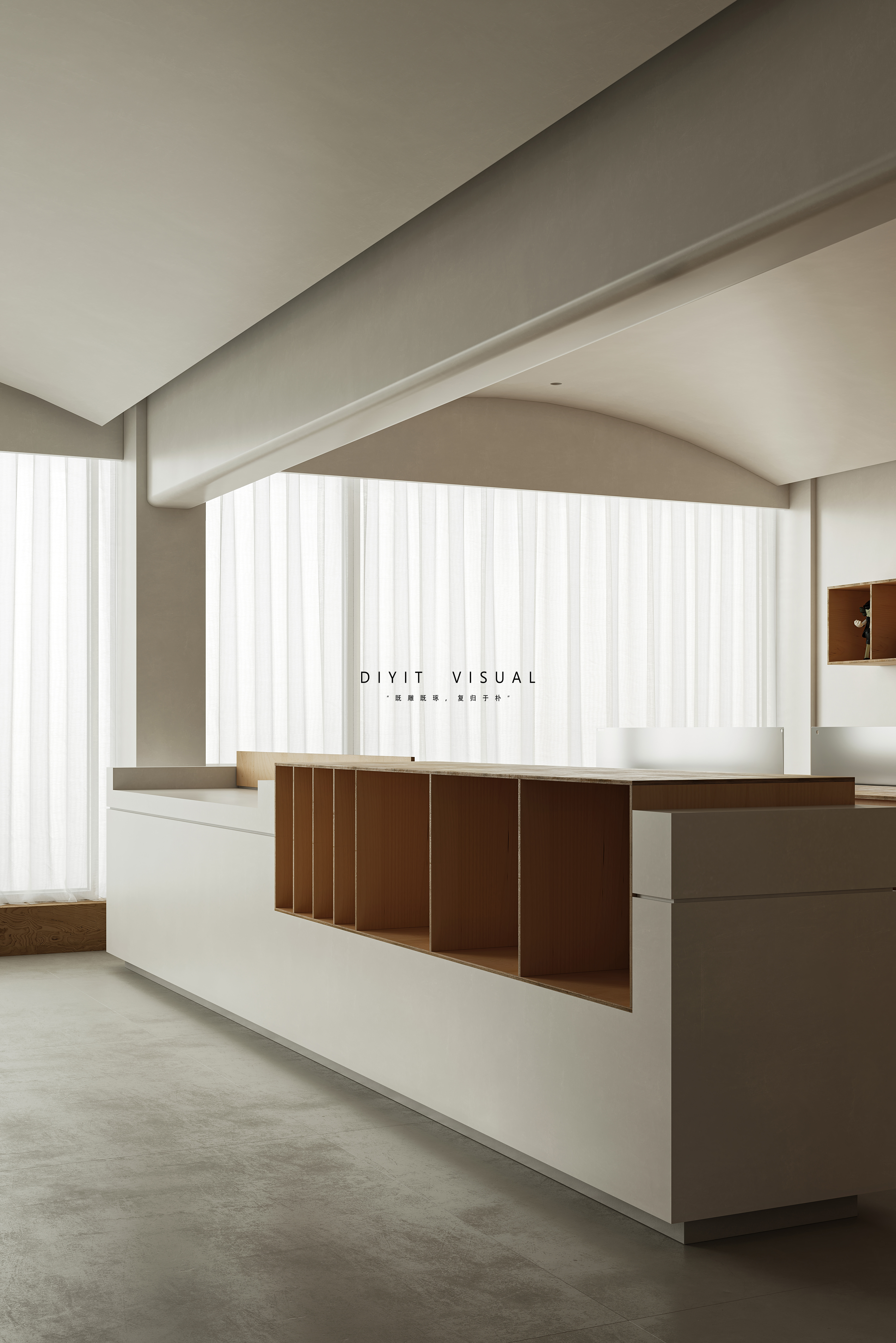 喜叻空间研究办公室实景临摹-10