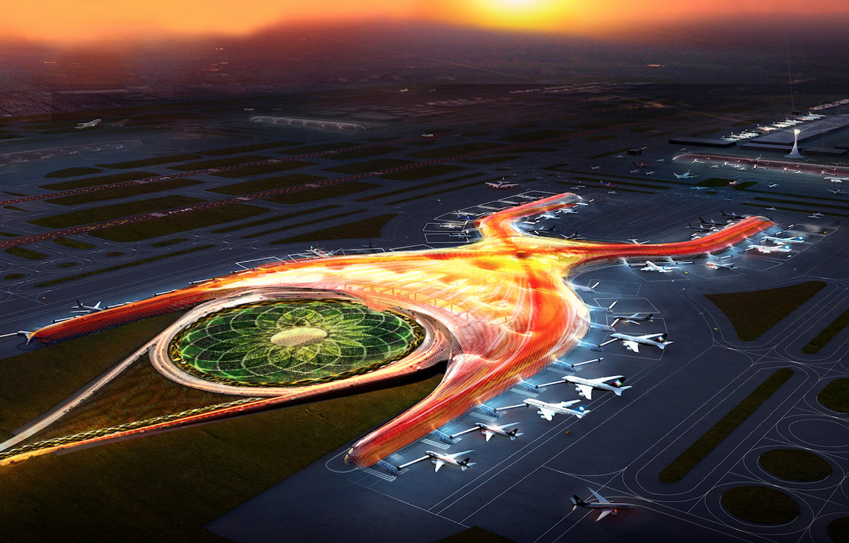 墨西哥新国际机场丨墨西哥墨西哥城-19