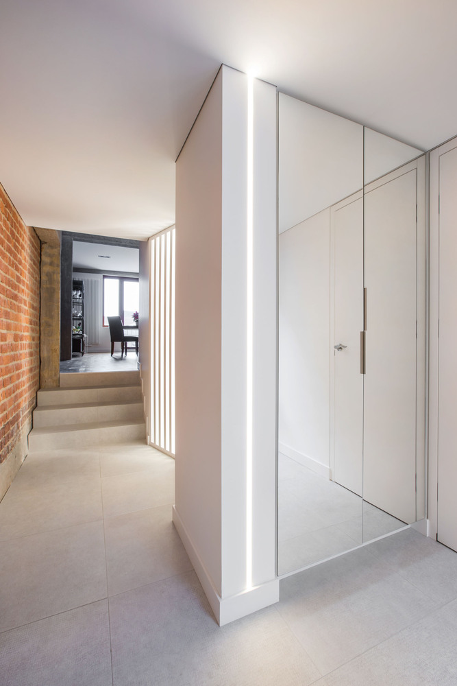 比利时布鲁塞尔 Brickwall 排屋翻新-39