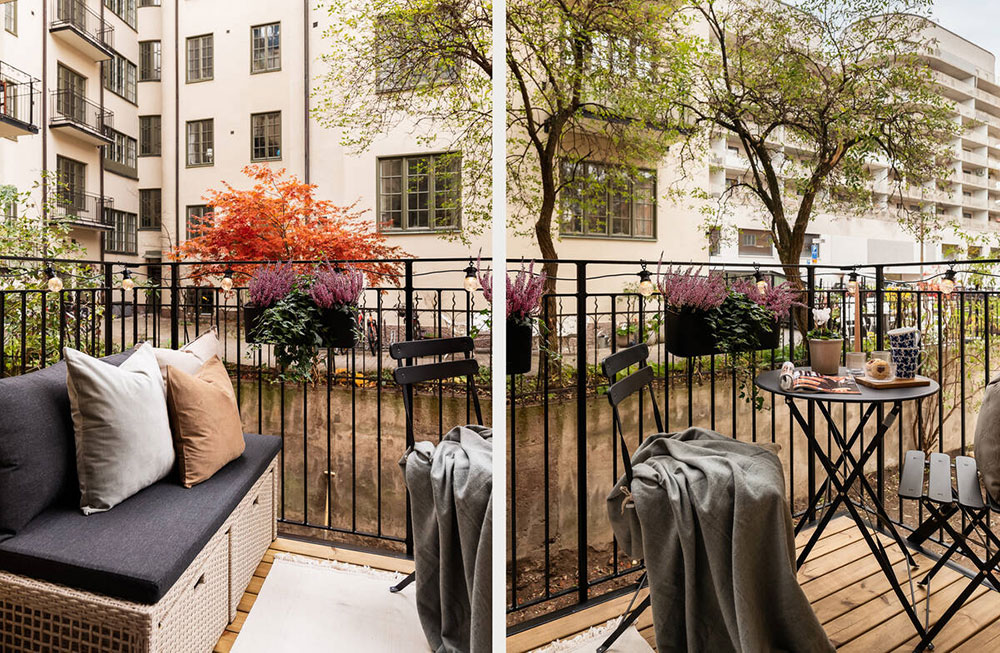 "斯德哥尔摩 37 平方精致一居，小空间展现优雅设计"-21