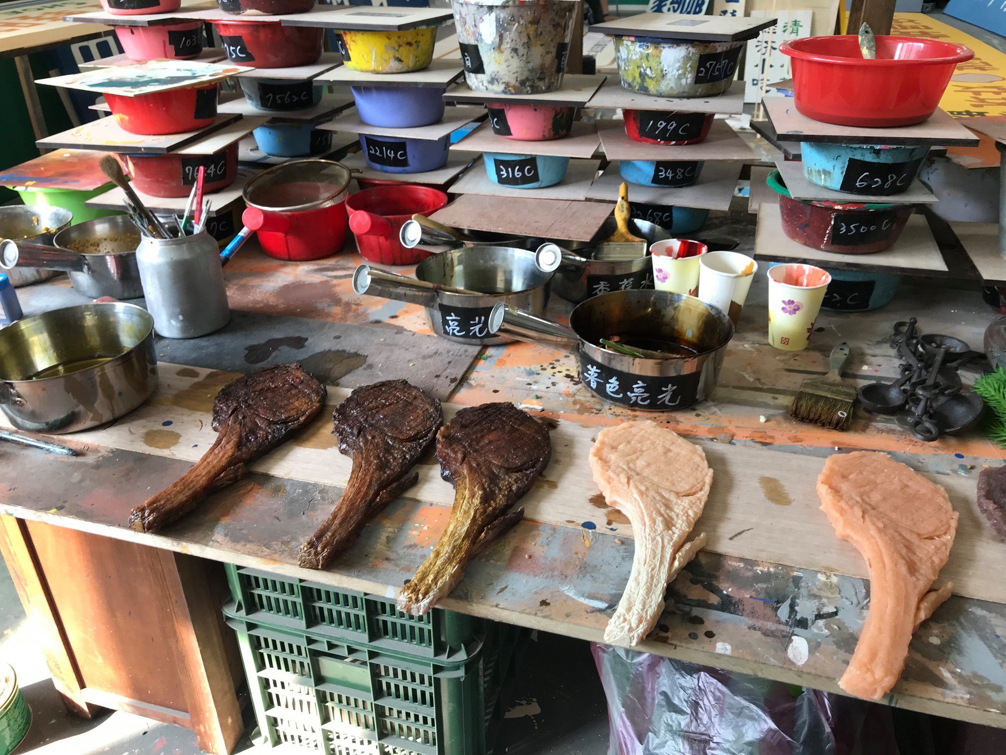 天作之合剧场《饮食男女》食物模型制作丨山峸制作设计-13