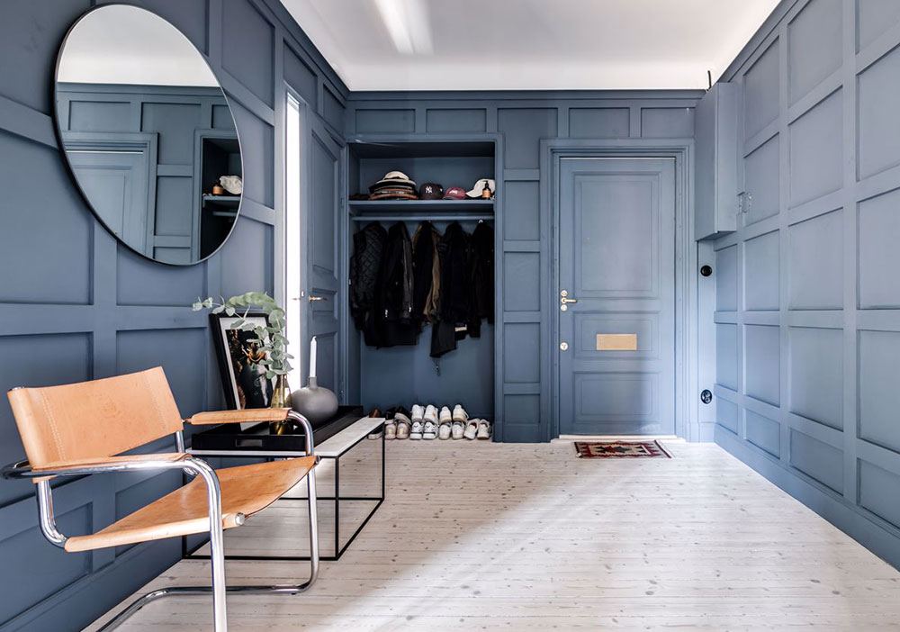 瑞典 73 平米公寓的色彩艺术-24