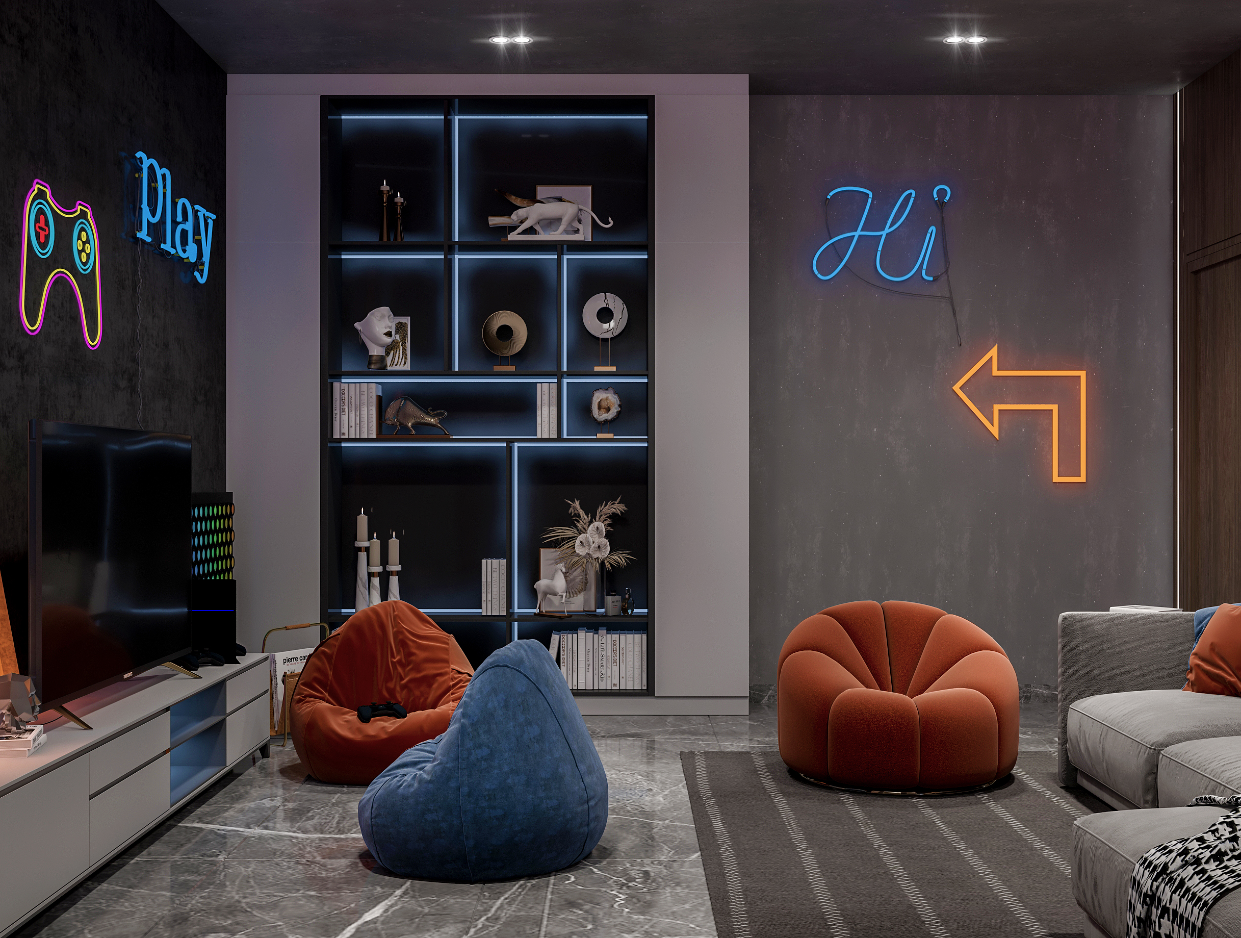 PlayStation Room Design in Kuwait city-4