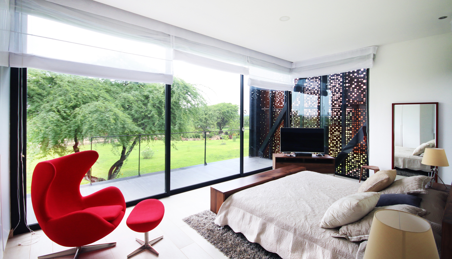 秘鲁北部沙漠中的马厩别墅-41