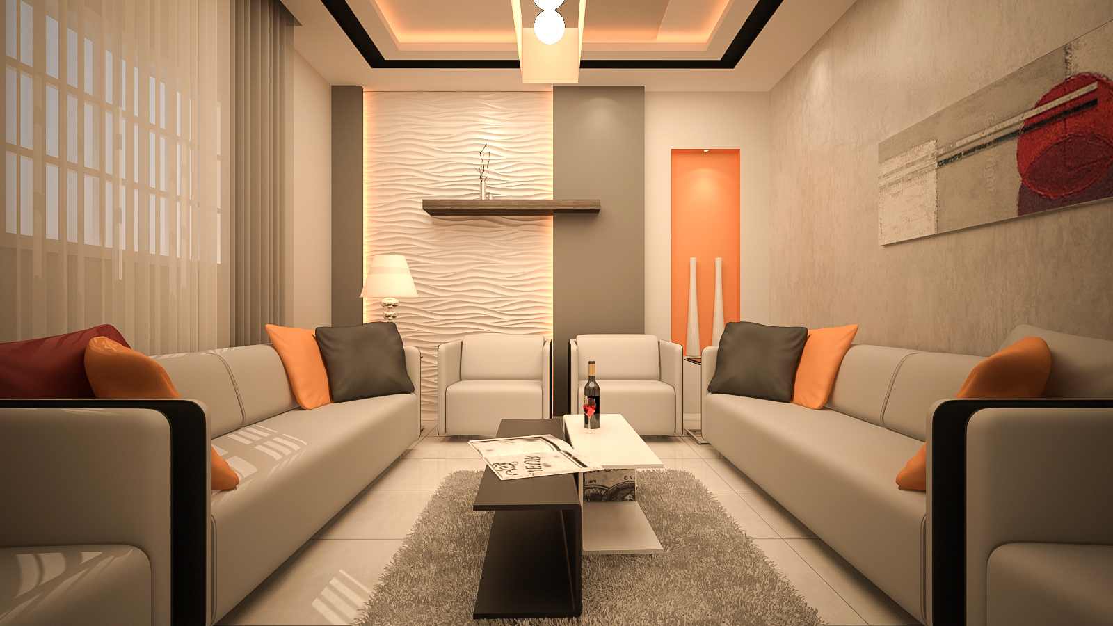 Modern Interior Duplex-5