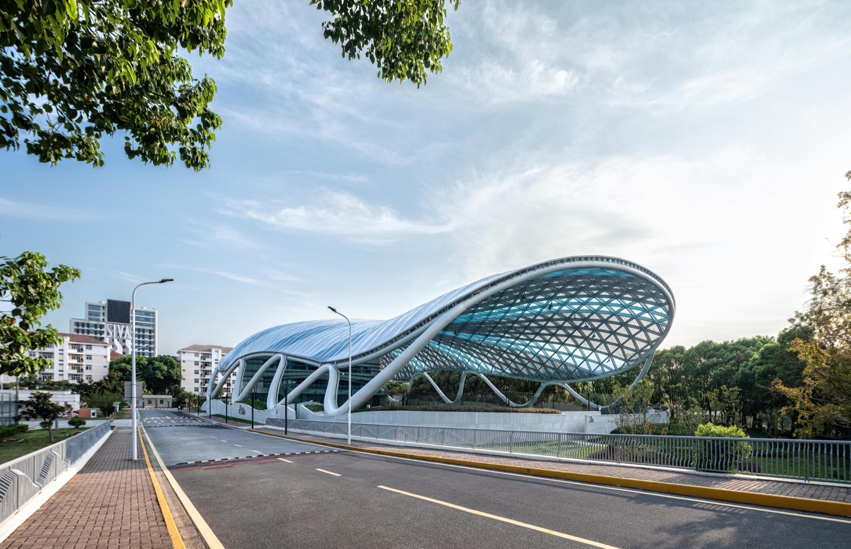 上海工程技术大学风雨操场丨中国上海丨同济大学建筑设计研究院-21