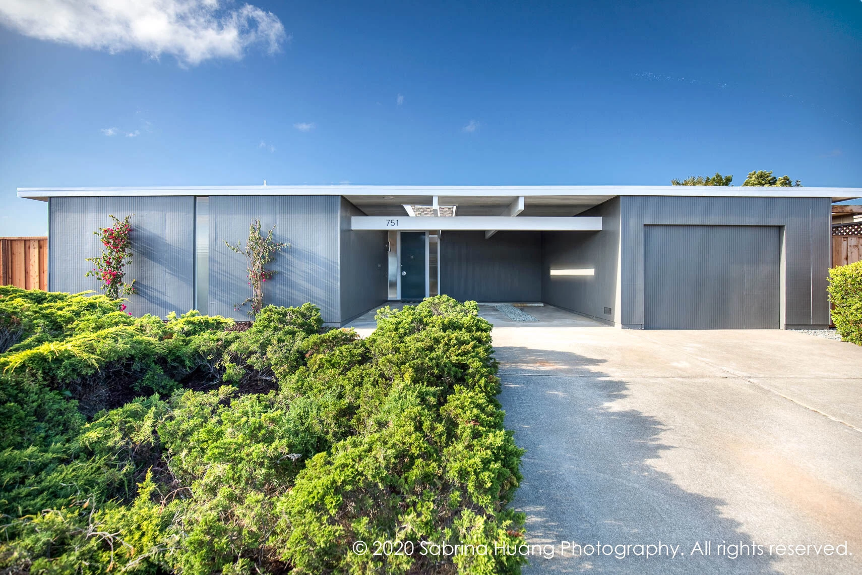 加州 Foster City Eichler 住宅现代升级-18