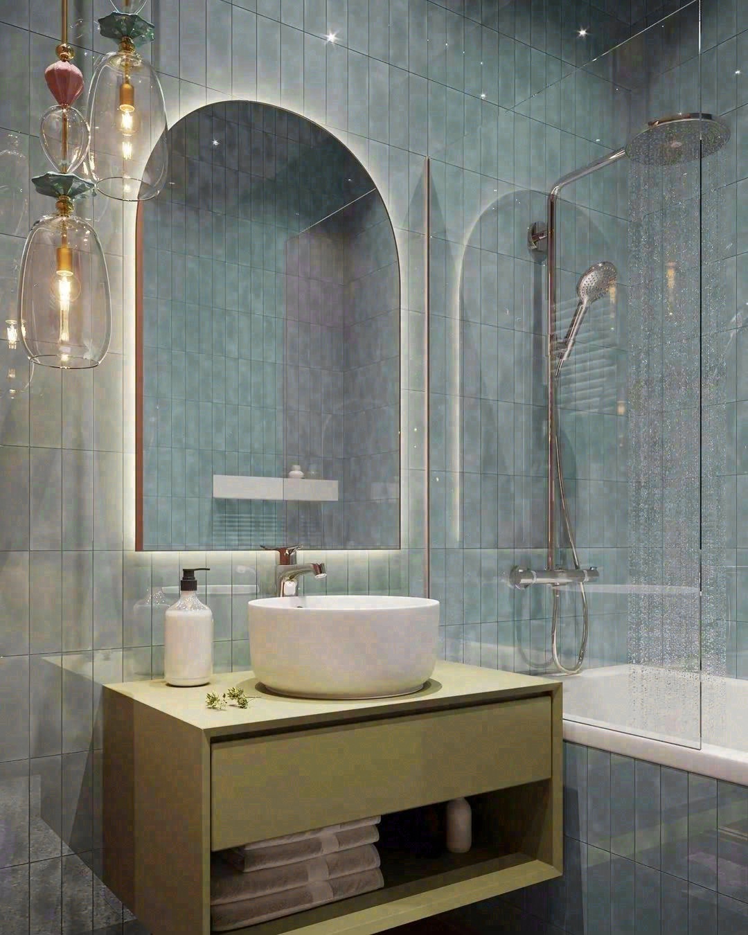 45㎡小公寓设计丨Juliababintseva-29