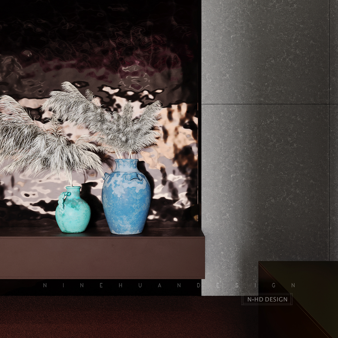 马来首家高端艺术品展厅 | 融合多元风格的极简艺术空间-12