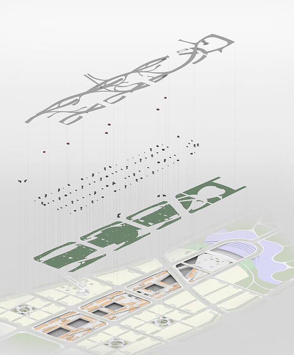 Zhengzhou New District Transportation Core Area-1