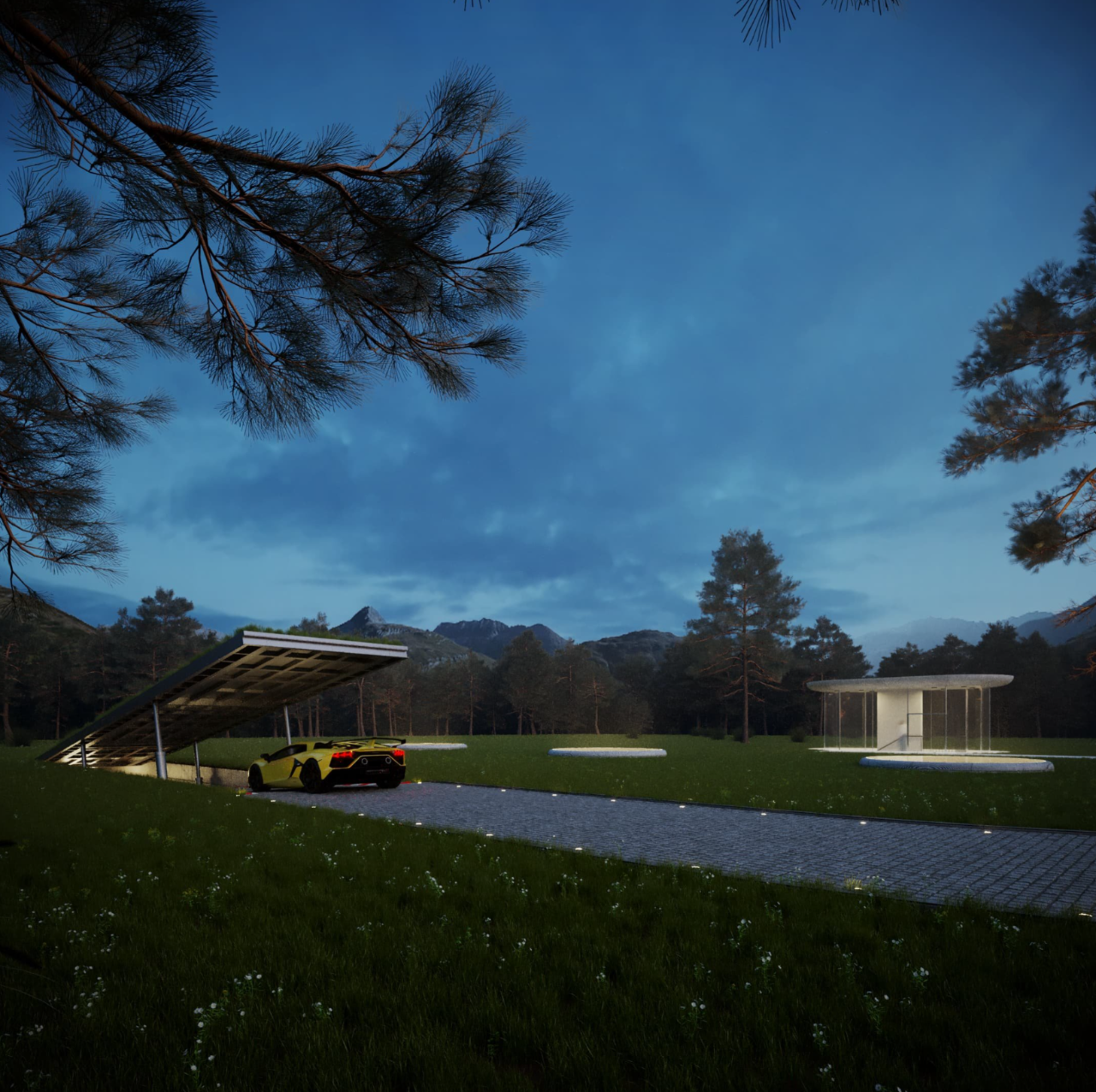 豪宅车库设计丨英国丨Jonathan Clark Architects-37