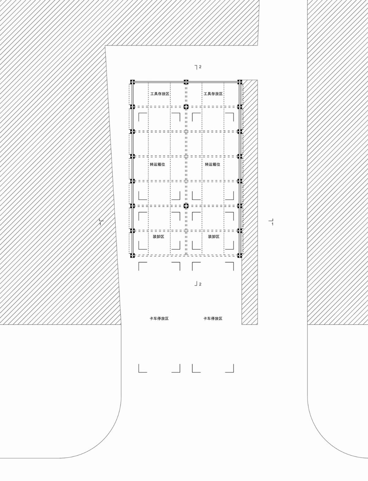 廊坊北凤道垃圾中转站设计丨中国河北丨园里建筑工作室-29