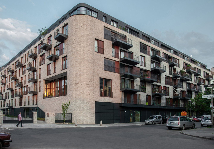 柏林市中心的绿色住宅丨德国柏林丨Gnädinger Architects-29