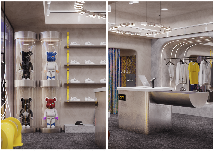 WAY OFF 运动鞋店丨俄罗斯莫斯科丨Muravina Anna,Sazonova Elena-12