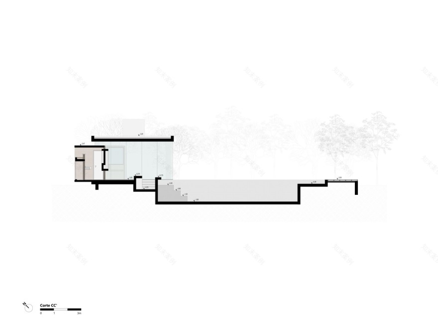 巴西 EL165 休闲小屋 | 混凝土与砖的巧妙结合-18
