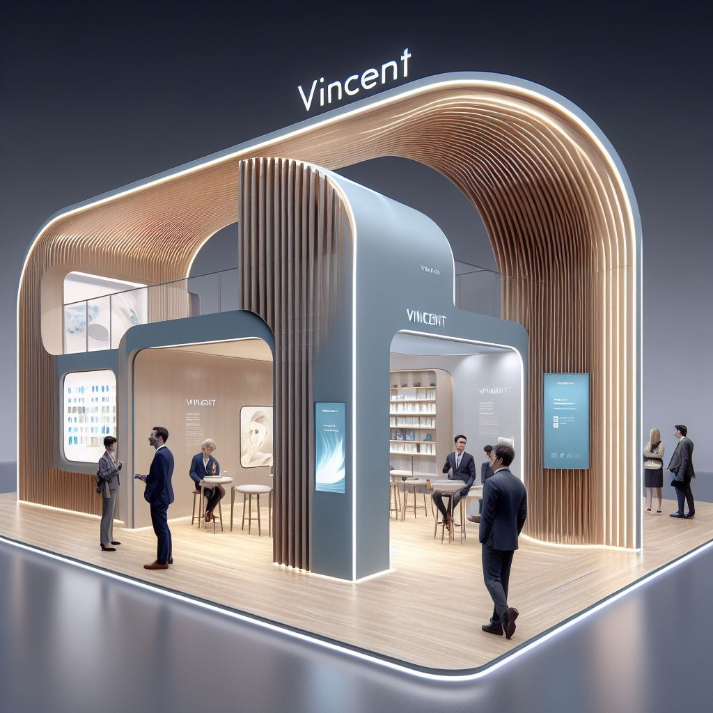AI exhibition stand design renderings-10