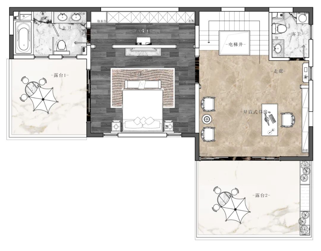 赵振庭的现代中式别墅设计 | 空间、意境与文化的完美融合-24