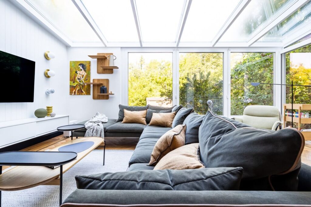 120 米带冬季花园住宅设计丨波兰罗兹丨Hanna Pietras Architects 工作室-9