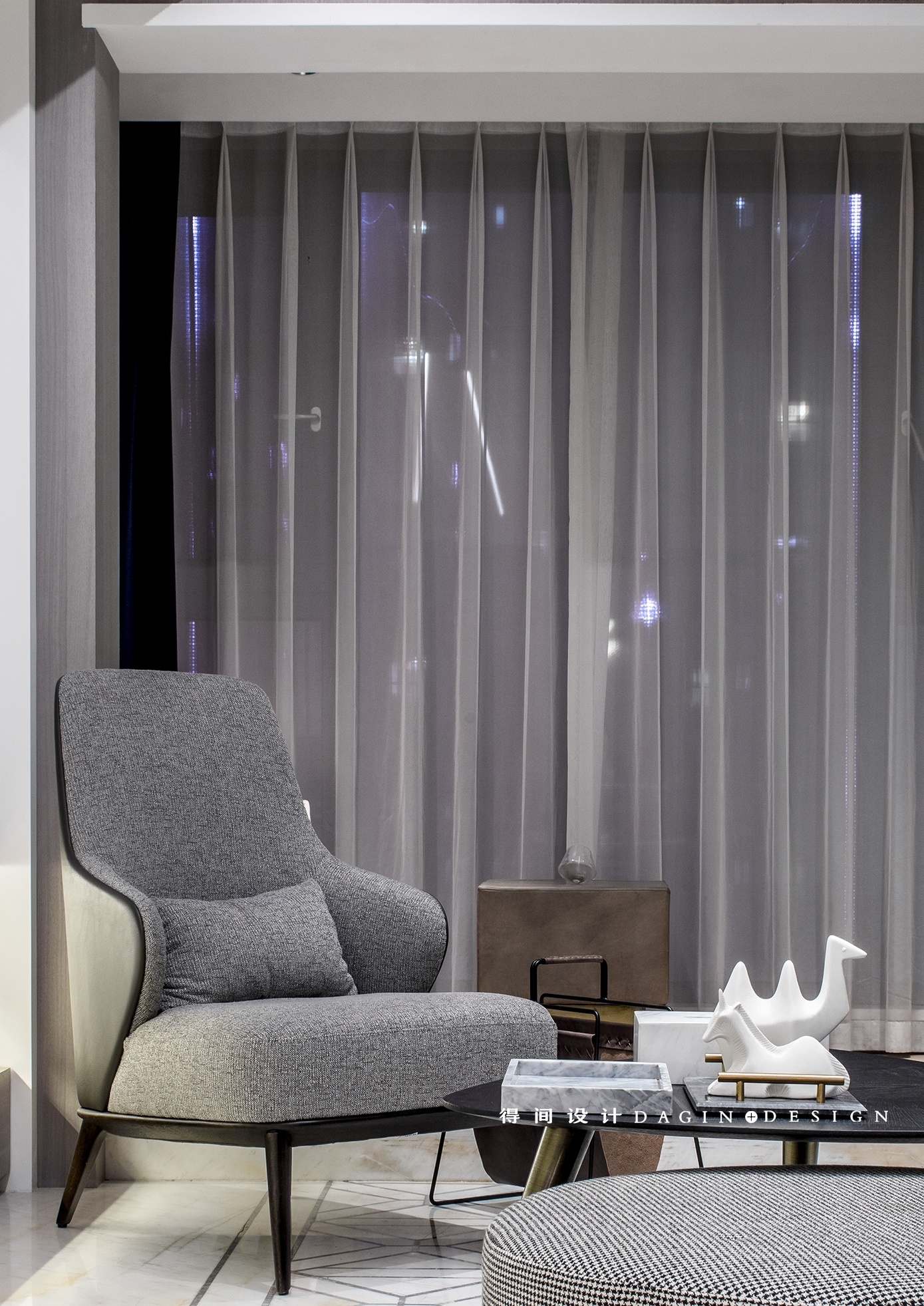 《情书》中的家 | 武汉绿地名邸公馆 130㎡四居室设计-25