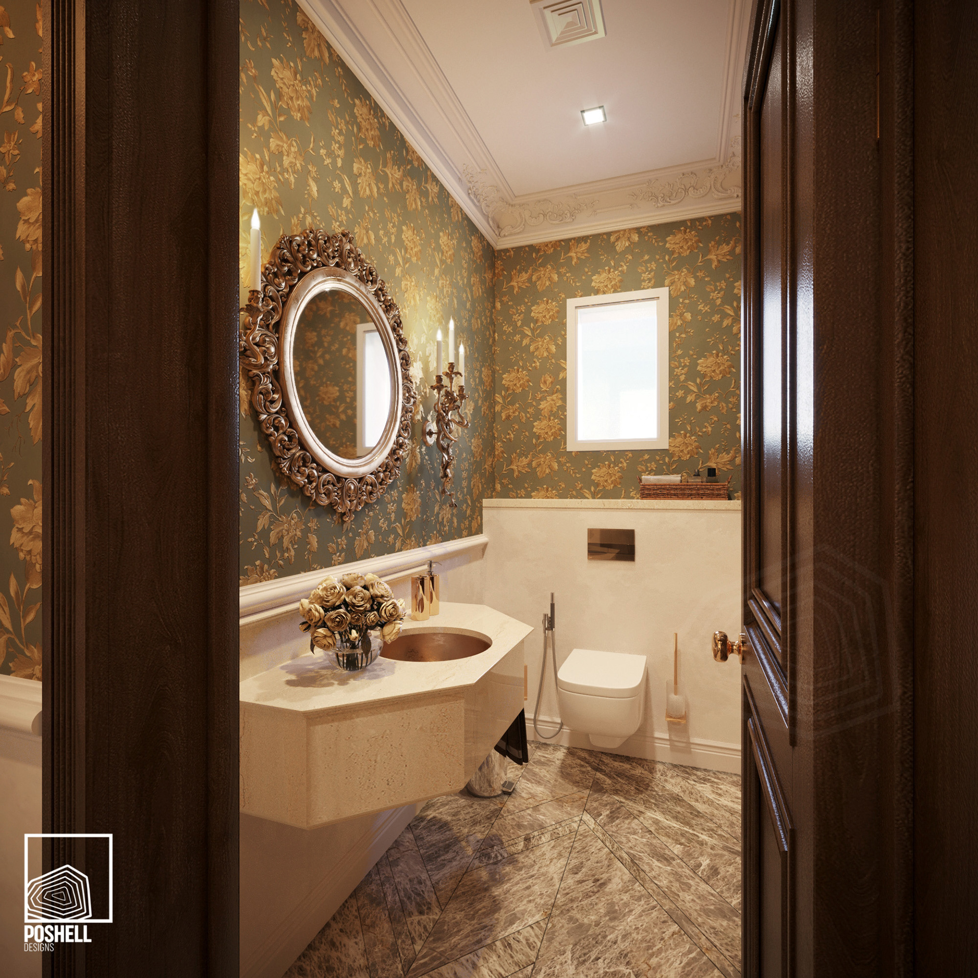 私人住宅别墅 G·F·丨埃及开罗丨Poshell Designs-33