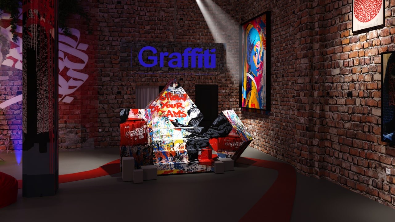 Graffiti art space “The factory downtown “-5