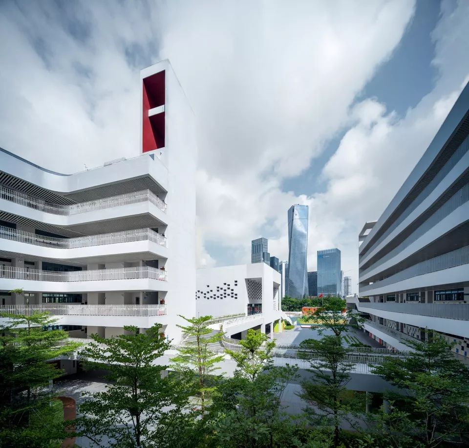 深圳前海三小(荔湾小学)- 高容高密校园的立体空间营造-96