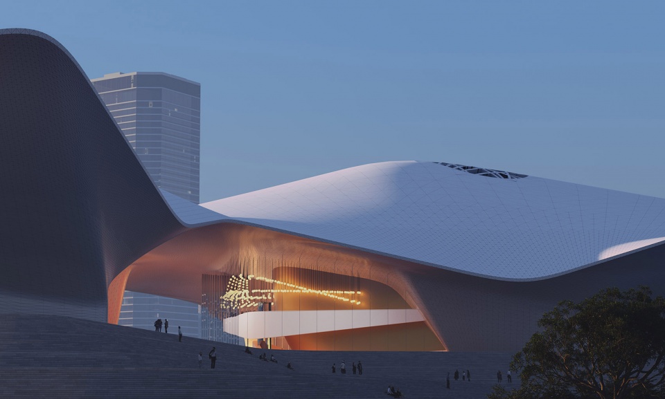 深圳歌剧院丨中国深圳丨匈牙利左博基建筑设计所-43