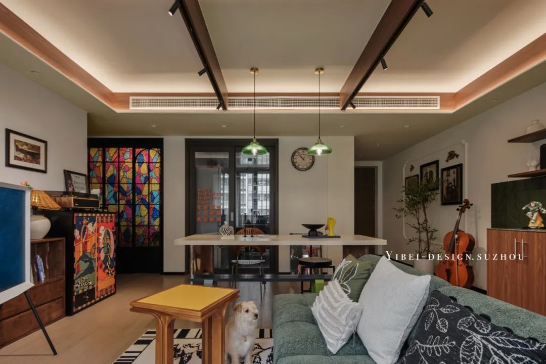 优雅与时光交织的家居丨中国苏州丨YIBEI DESIGN-3